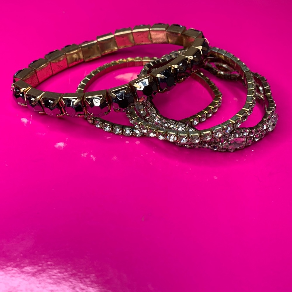 Assorted Rhinestone Bracelets